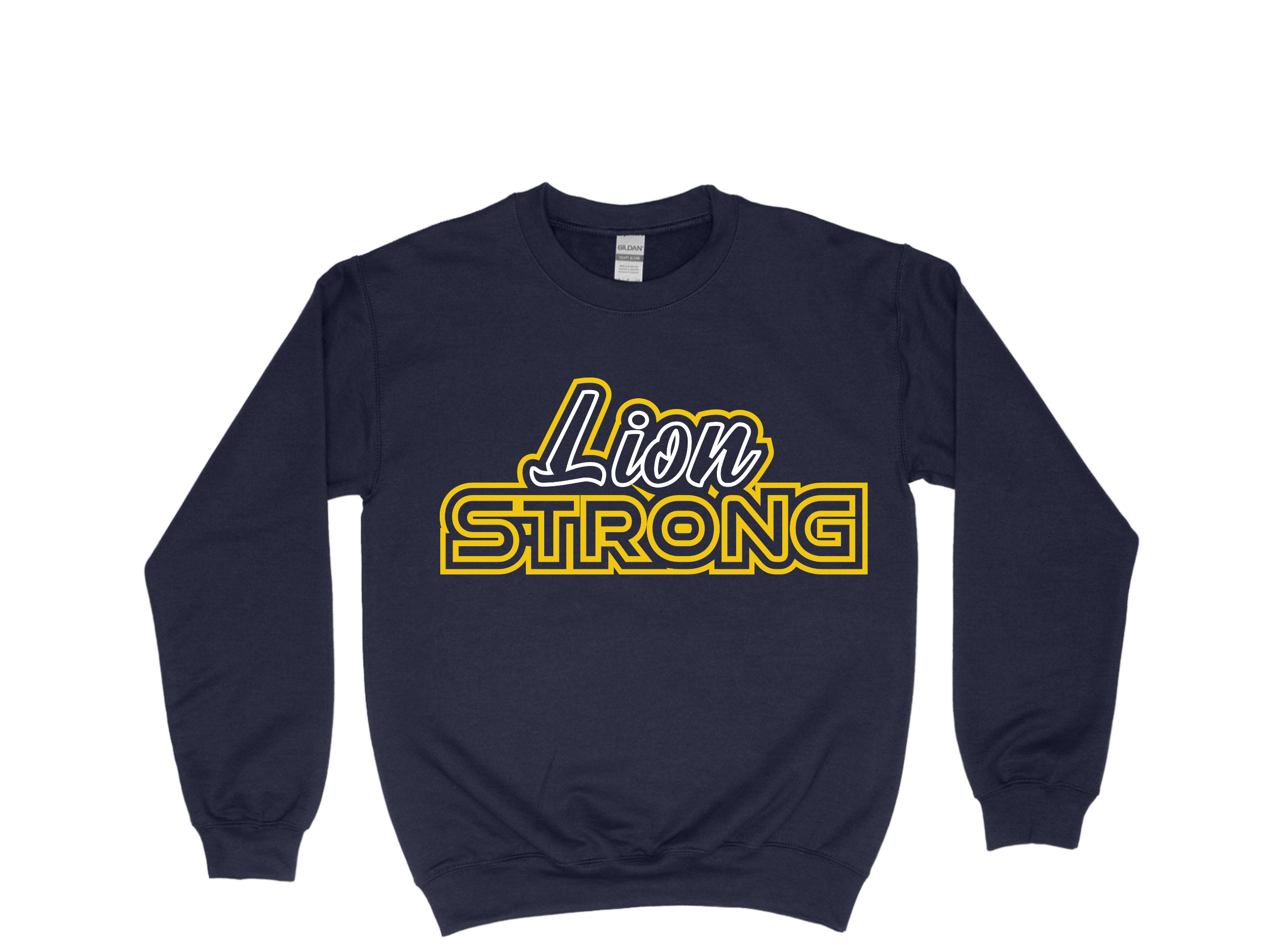 Lion Strong- Navy Sweatshirt  Main Image